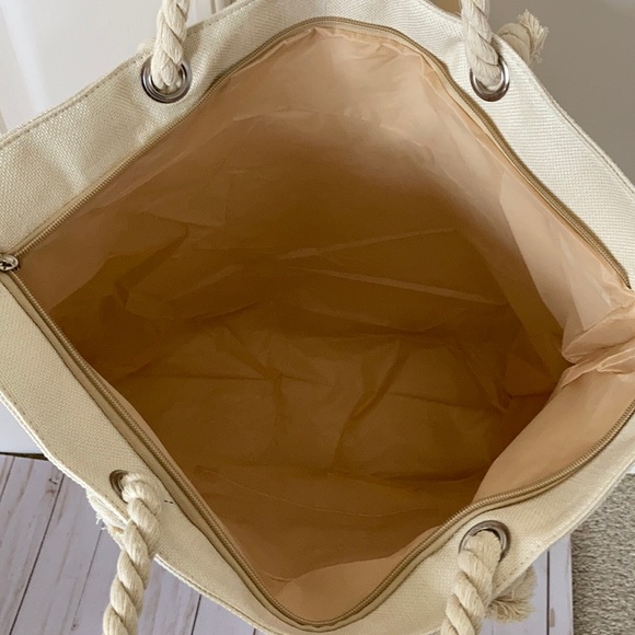 Jumbo Marine Life Beach Tote - Picture 8 of 8